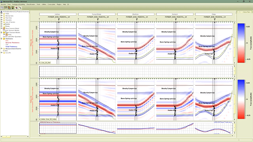 Resource Info RokDoc Attrimod: Multi-Scenario, Multi-Attribute Forward Modelling Workflows for Efficient Amplitude Screening